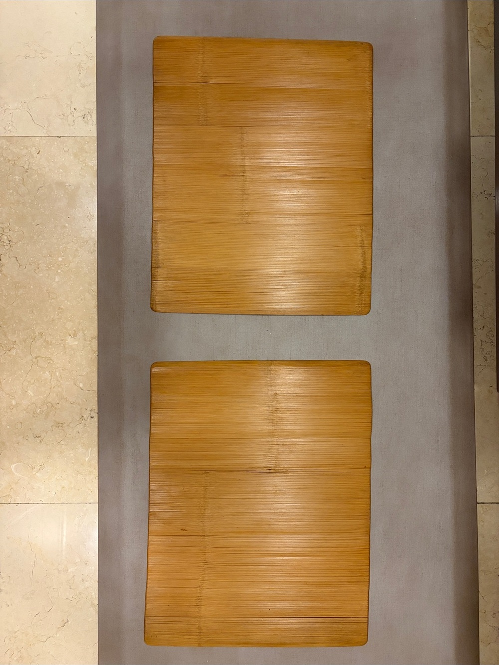 Pottery Barn Bamboo Placemats - set of 2, like new